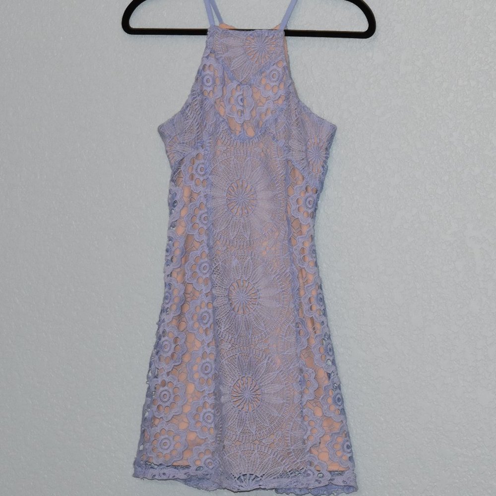 francesca’s blue dress